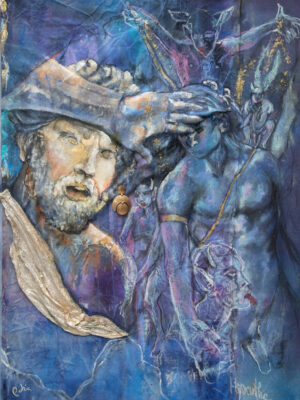 Zeus and Perseus 36"x48" - Greek Gods Collection