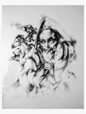 Don Quixote with Pancho | Giclee Print